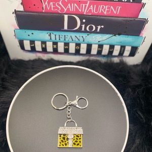 Designer inspired key/bag charm